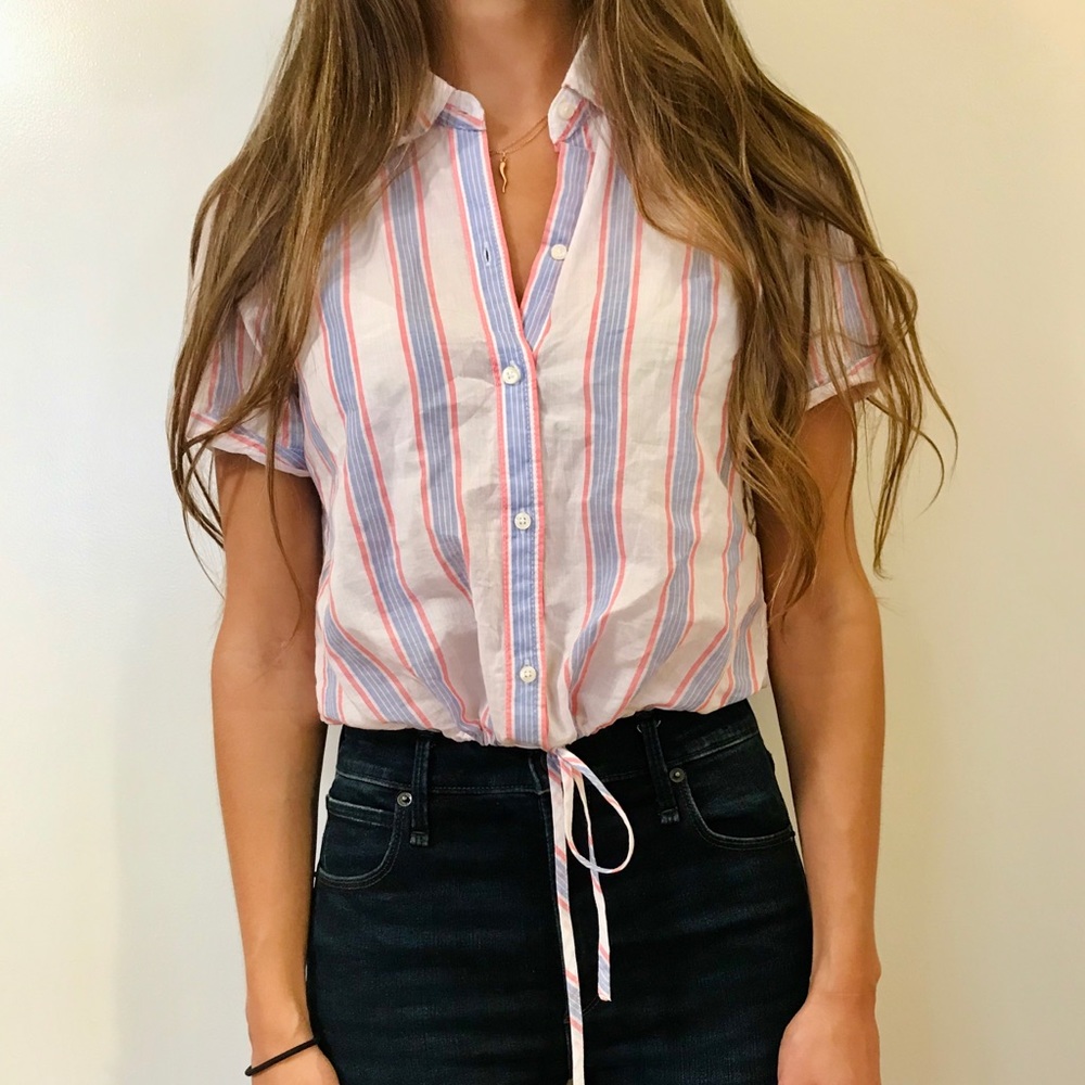 Hollister Drawstring Top